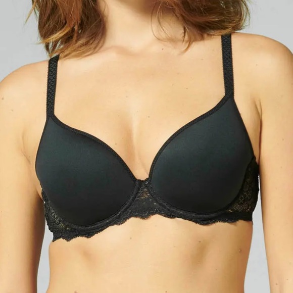 NWT Simone Perele Black Caresse Bra - Picture 4 of 4